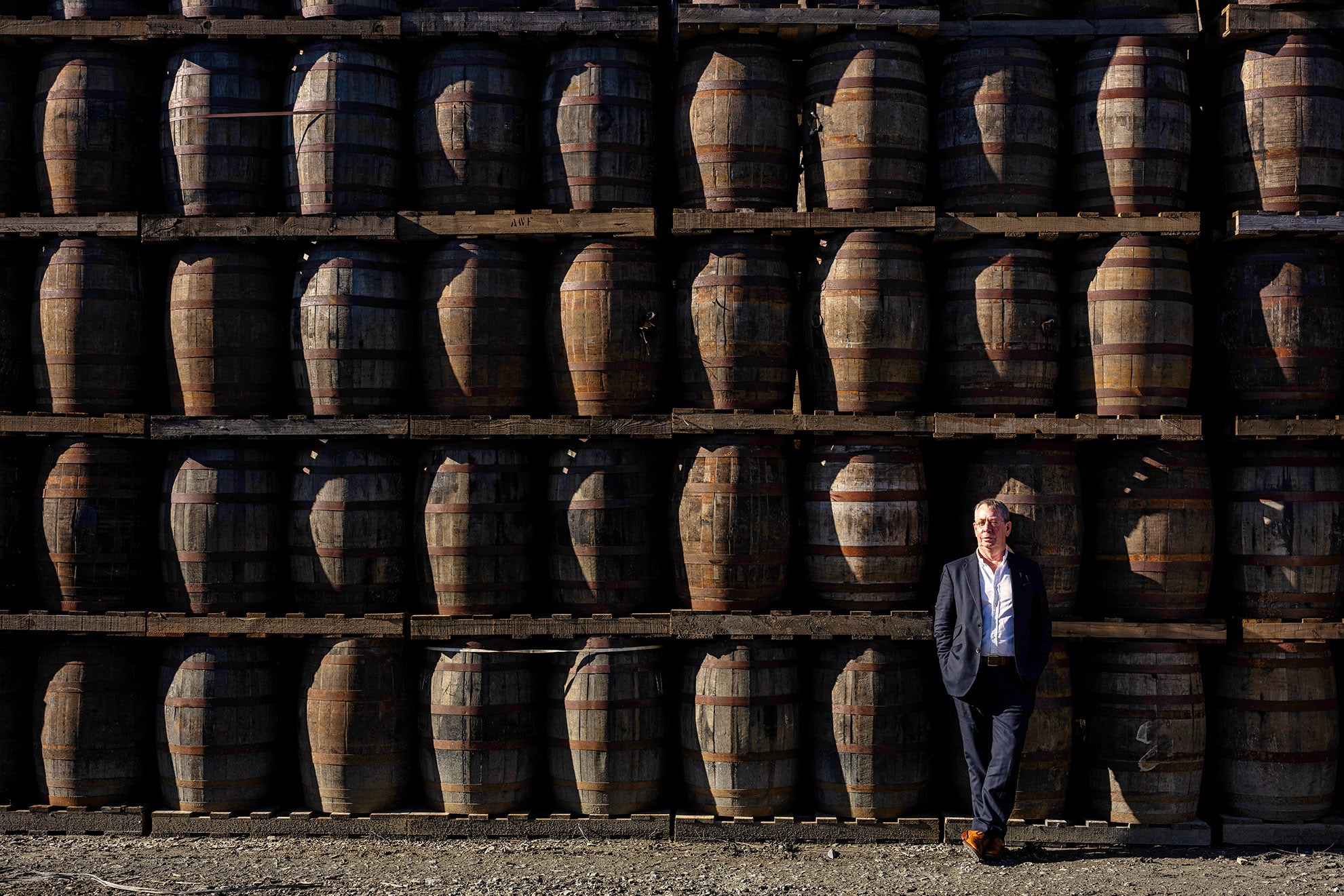 Load video: The First Casks of Girvan Distillery with John Ross.